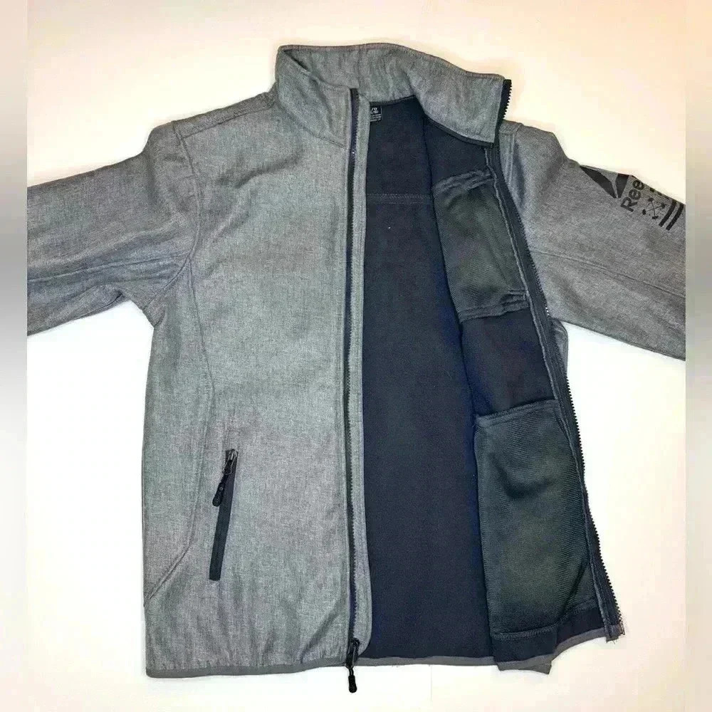 Reebok Boys Outewear Full Zip Jacket Size- Large - Picture 6 of 9